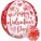 Happy Valentine's Day 3D Orbz Balloon
